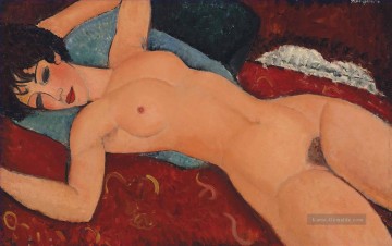  couche Kunst - Nu couche Red Liegender Akt Amedeo Modigliani